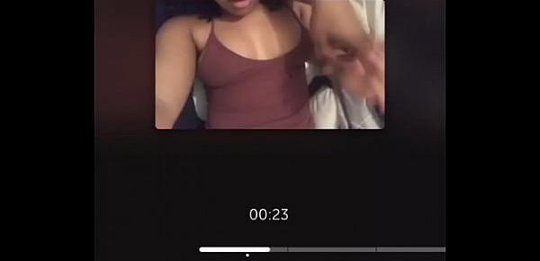  Black girl nip slip and titty play